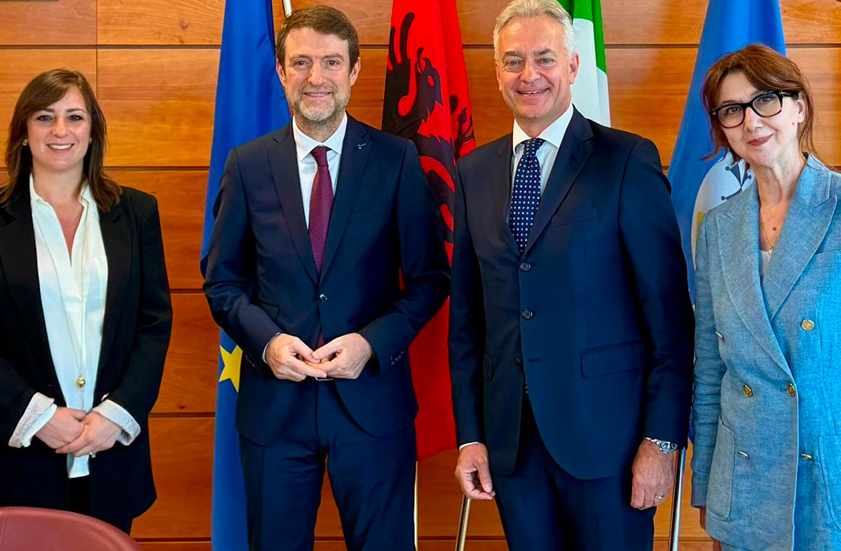 Regione, Gallo riceve il ministro per l’Europa dell’Albania: