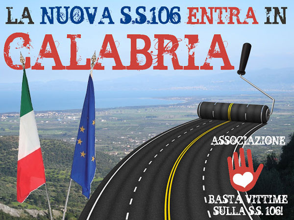 Associazione Basta Vittime sulla SS 106: "Dopo 17 anni concluso iter procedurale per ammodernamento della strada" 
