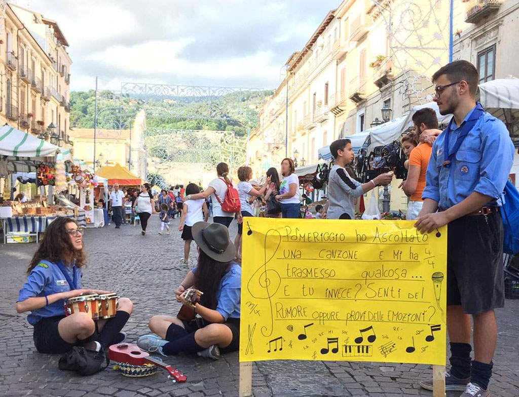 Educazione alla cultura, evento per le vie della città del Gruppo Scout Lamezia Terme 5