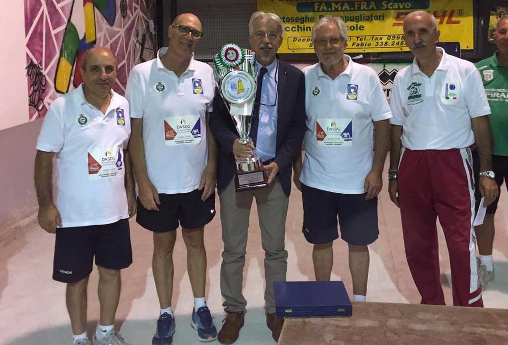 Festeggiato il 40esimo anniversario della bocciofila Garibaldina a Soveria Mannelli 