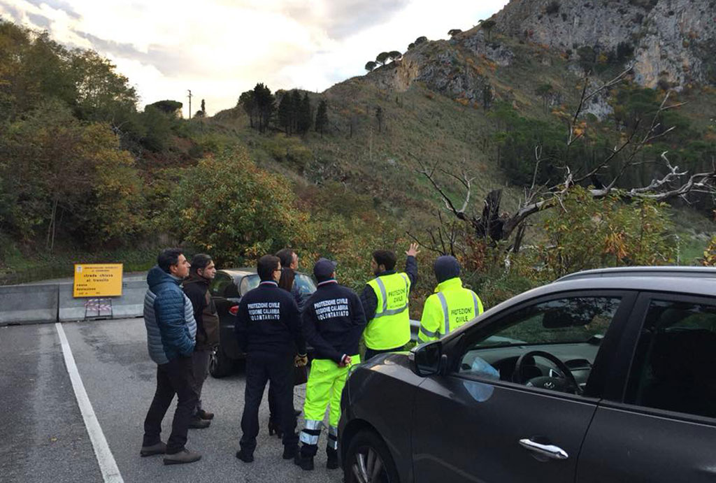 Caduta massi nel Comune di Tiriolo, le precisazioni della Provincia di Catanzaro
