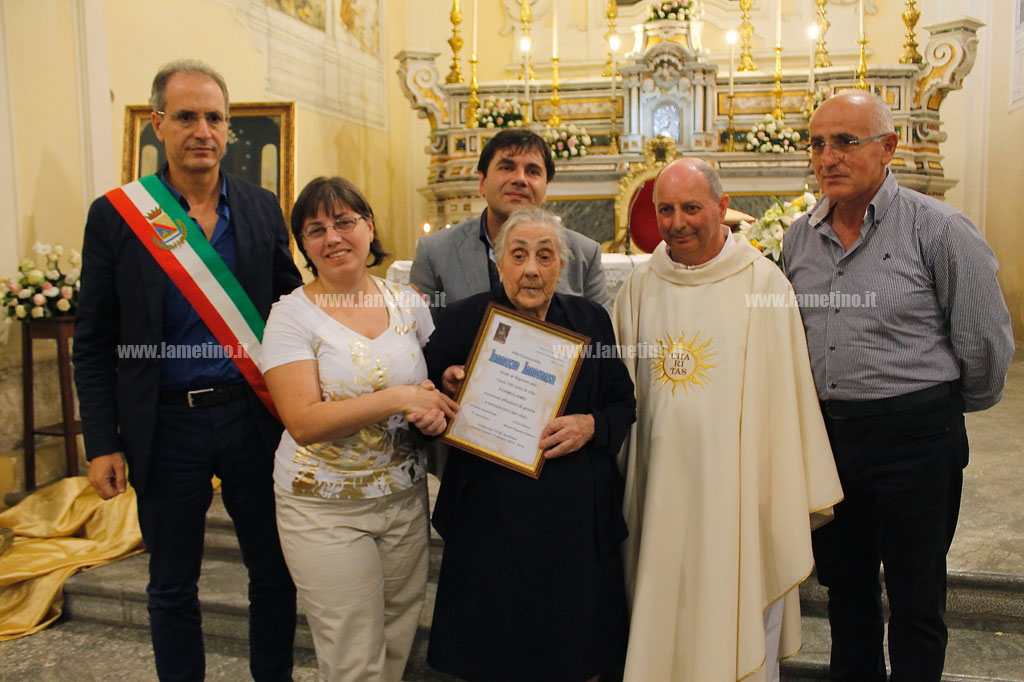 Lamezia: festa per i 100 anni di Innocenza Iannazzo