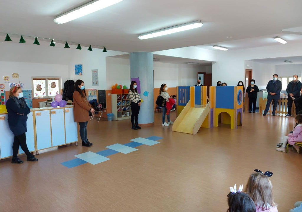 L'amministrazione comunale di Maida visita locali ristrutturati scuola dell’infanzia di via Berlinguer