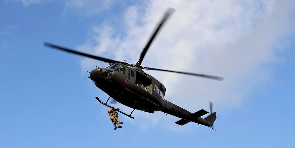 Lamezia, addestramento congiunto per alpini e aviazione dell'esercito “Sirio” 