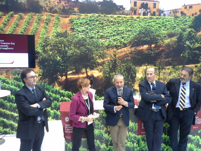 Vinitaly: presentati a Verona i vini "Terre di Cosenza" Dop