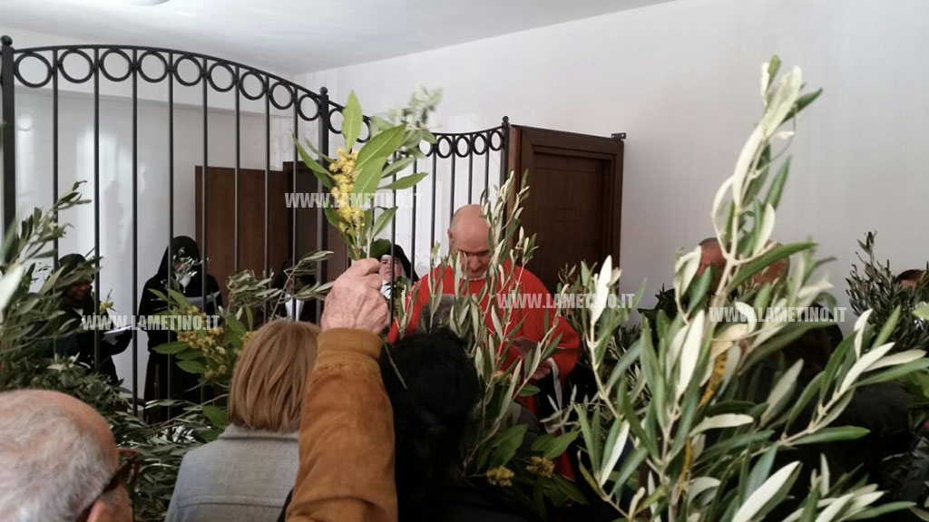 Domenica delle palme al Monastero di Conflenti: durante settimana Santa bisogna aprirsi ad un amore divino