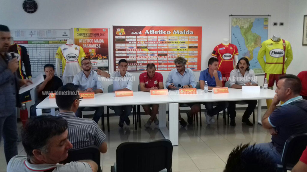 Atletico Maida, presentate divise e settore giovanile. Obiettivo migliorare piazzamento scorsa stagione