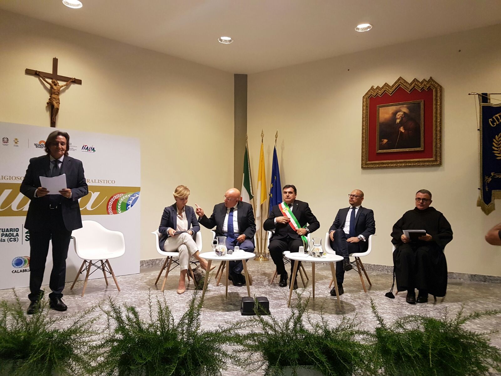 Inaugurata a Paola la 12esima edizione della "Borsa del turismo religioso"