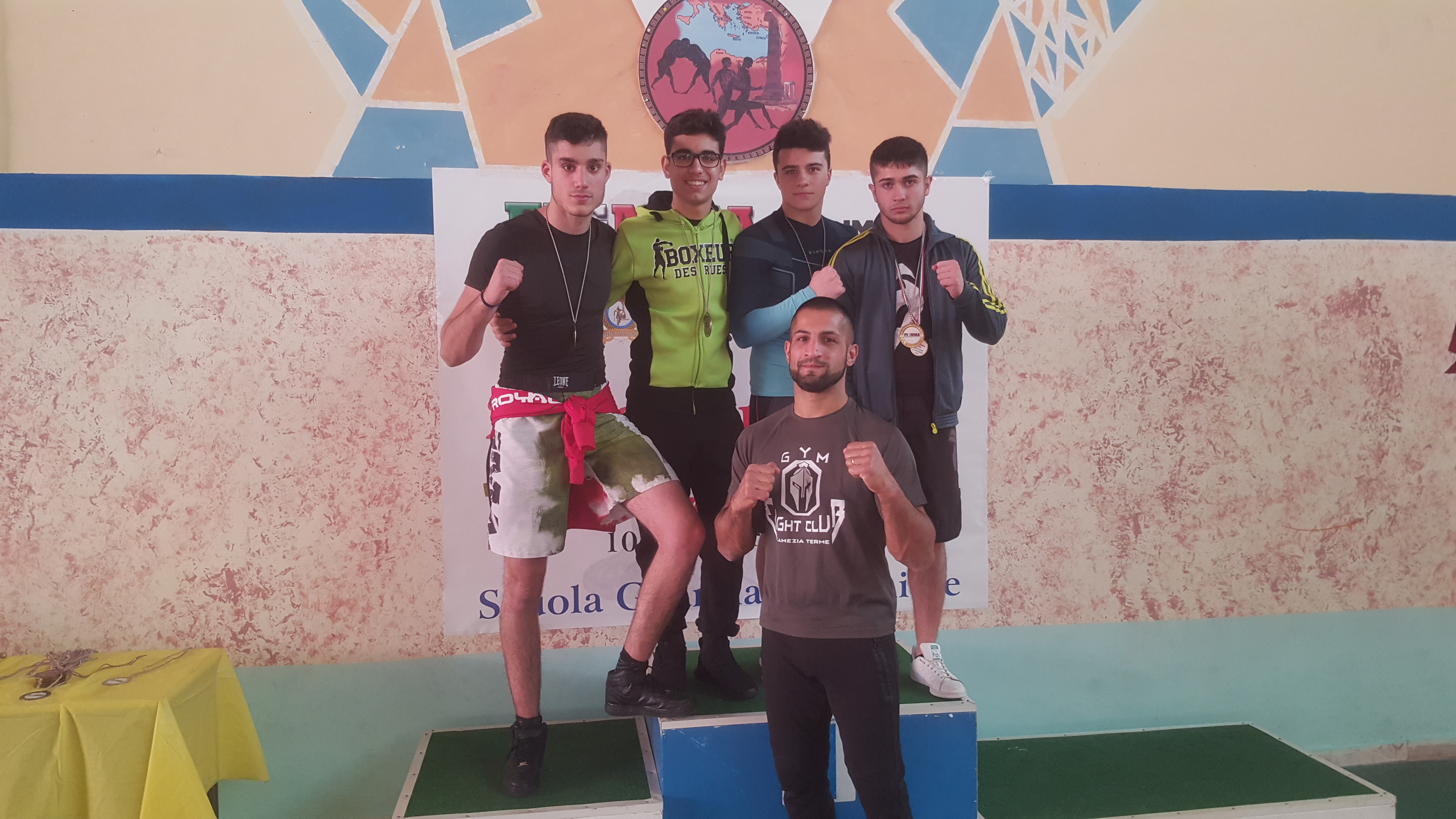 Fight club Lamezia, primo posto al secondo trofeo regionale Crotone figmma