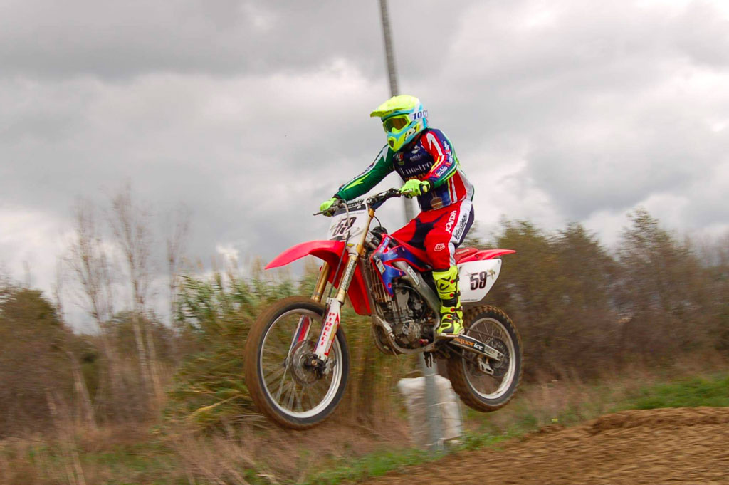 Lamezia, il pilota Claudio Gullo debutta in Motocross