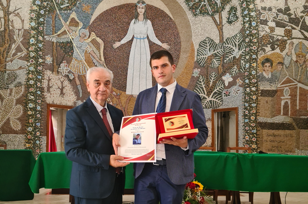 Il lametino Francesco D'Amico tra premiati alla prima edizione del Concorso "Dante Alighieri"
