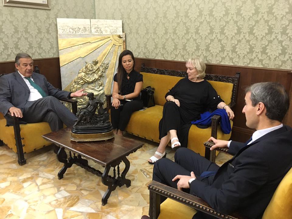 Visita dell'ambasciatore argentino in Italia al Comune di Catanzaro