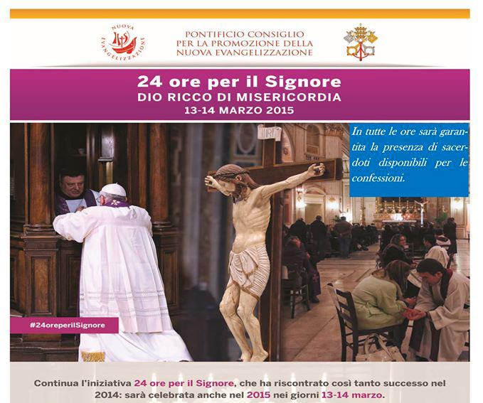 La Chiesa di Lamezia partecipa alle “24 ore per il Signore” volute da Papa Francesco
