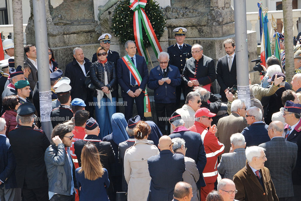 Lamezia: 72 anni dalla liberazione, la città celebra il 25 aprile - VIDEO