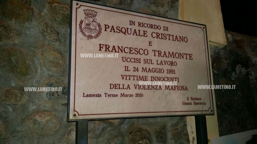 Cerimonia consegna premi "Cristiano e Tramonte" il 6 giugno a Catanzaro