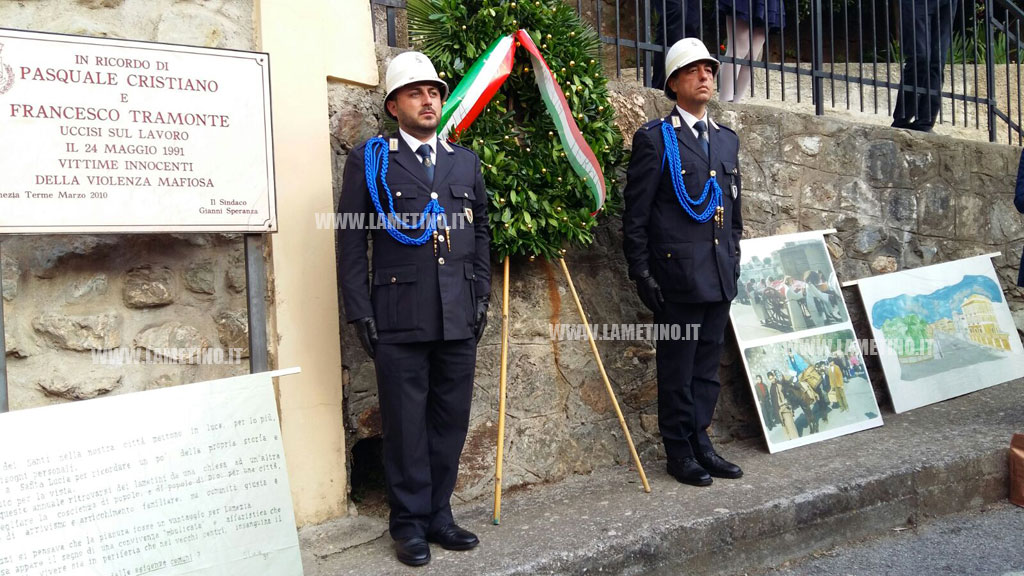 Lamezia, due alberi di limoni per Cristiano e Tramonte a 29 anni dall'omicidio
