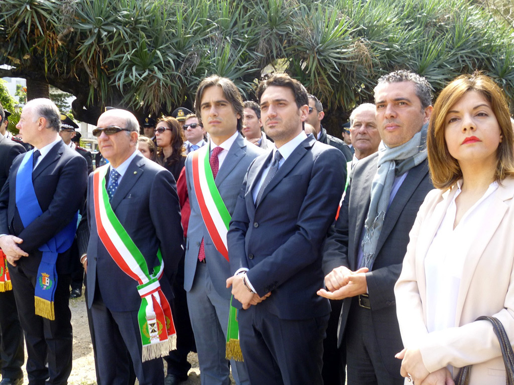 Presidente Irto e il capogruppo Pd Romeo all'iniziativa Anpi a Reggio Calabria