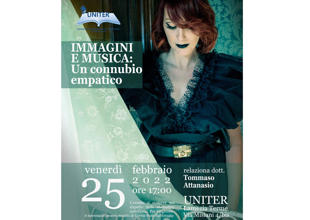 Lamezia, "Immagini e Musica: un connubio empatico" all'Uniter ne parla il fotografo Tommaso Attanasio