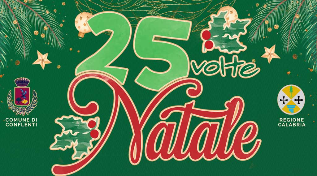 "25 volte Natale" a Conflenti: presentato il calendario degli eventi