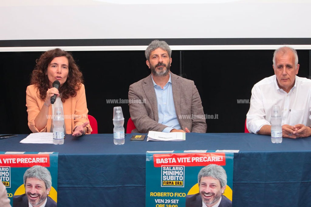 Lamezia, Fico presenta proposta di legge M5S sul Salario minimo: "Rispondiamo all'inerzia del Governo"