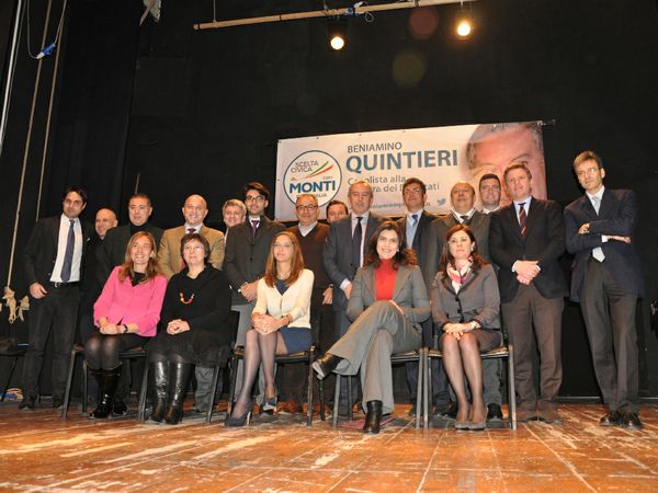 Lamezia: Presentata al teatro Umberto la lista Scelta Civica con Monti