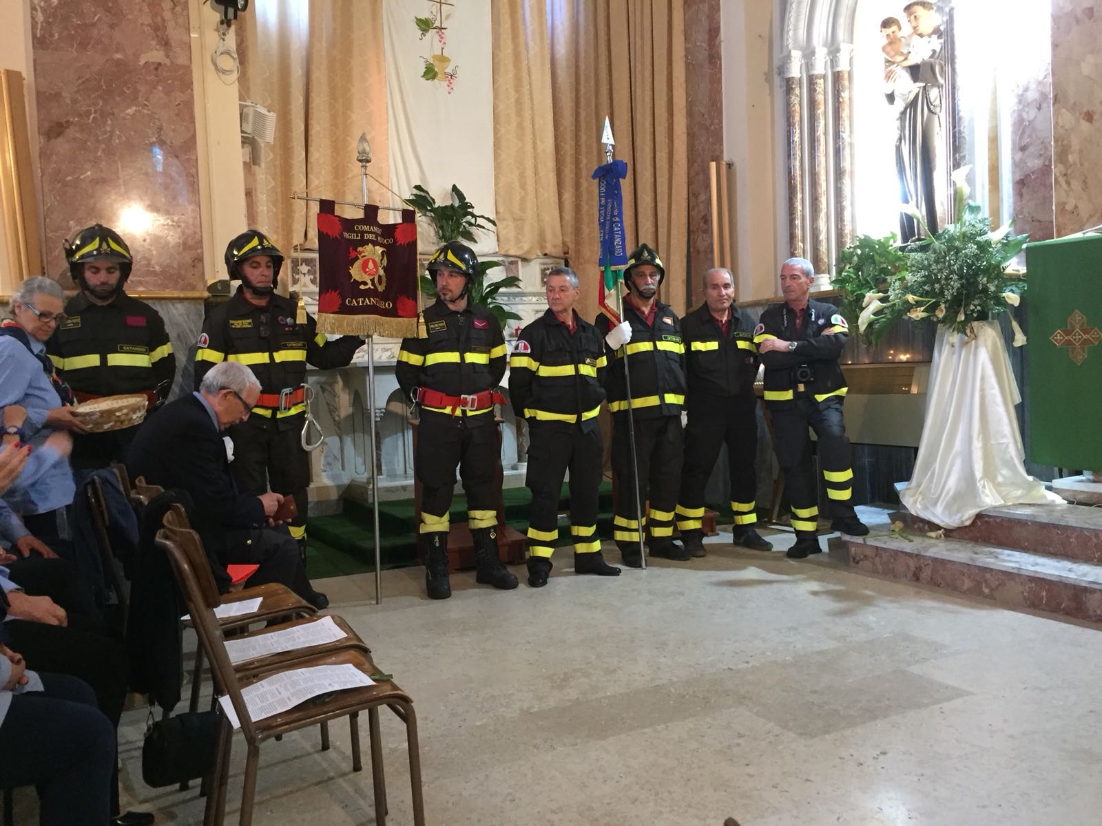 Giornata della memoria a Catanzaro dedicata ai Vigili del fuoco
