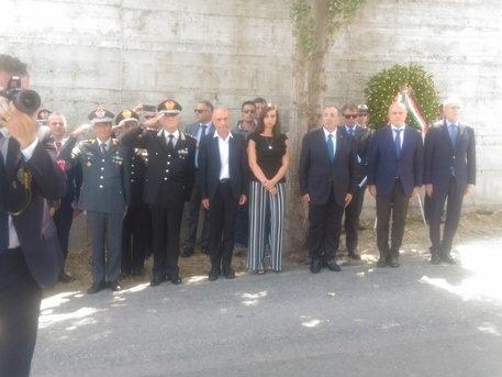 Cerimonia per il 26esimo anniversario omicidio giudice Scopelliti
