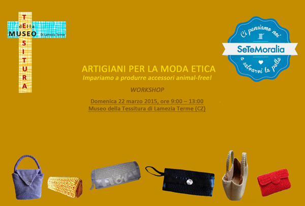 Lamezia: workshop “Artigiani della moda etica” a marzo al Museo tessitura