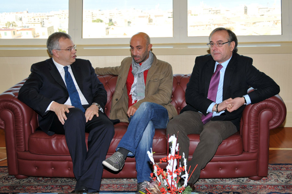 Calabria, Francesco Azzarà accolto dal presidente Talarico a Palazzo Campanella