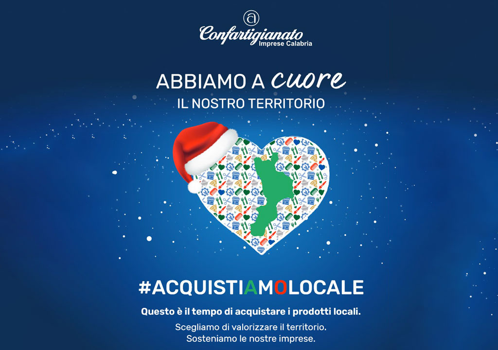 "Il valore artigiano del regalo", a Natale in Calabria spesa di 720 milioni: Report Confartigianato rilancia campagna "Acquistiamo Locale"