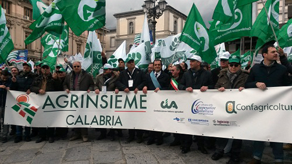 Enzo Bruno:  “manifestazione Agrinsieme, condivido vostra passione”