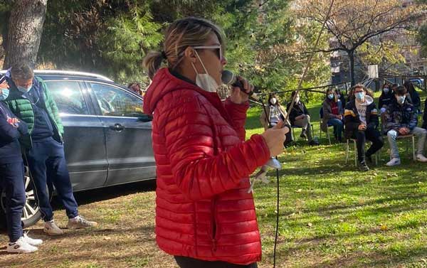Lamezia, ex campionessa mondiale di scherma Alessandra Lucchino incontra ragazzi del liceo "Fiorentino"