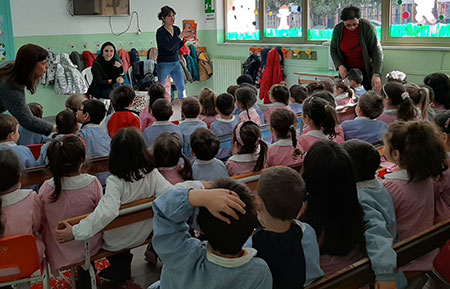 Primo appuntamento del laboratorio sulle emozioni di Ali Sul Mediterraneo a San Pietro a Maida