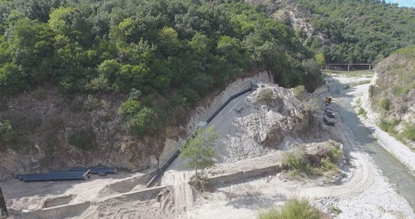 Sorical: proseguono lavori alla condotta sul fiume Alli 