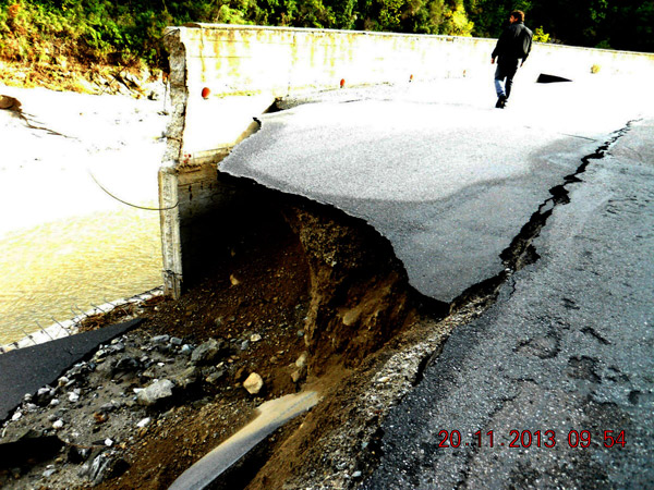 Calabria: Maltempo nel catanzarese, Provincia stima danni per 20 milioni di euro