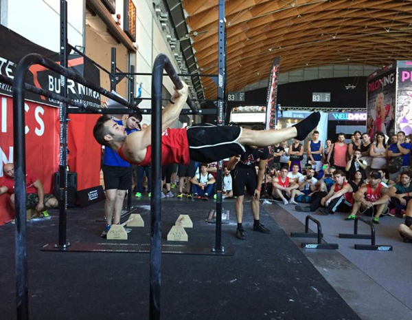 L’atleta calabrese Mantello al campionato Calisthenics di Rimini