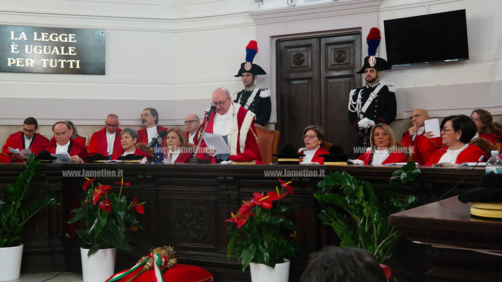 Inaugurato anno giudiziario a Catanzaro: “Risposta a criminalità è stata efficace nonostante criticità d’organico” - VIDEO