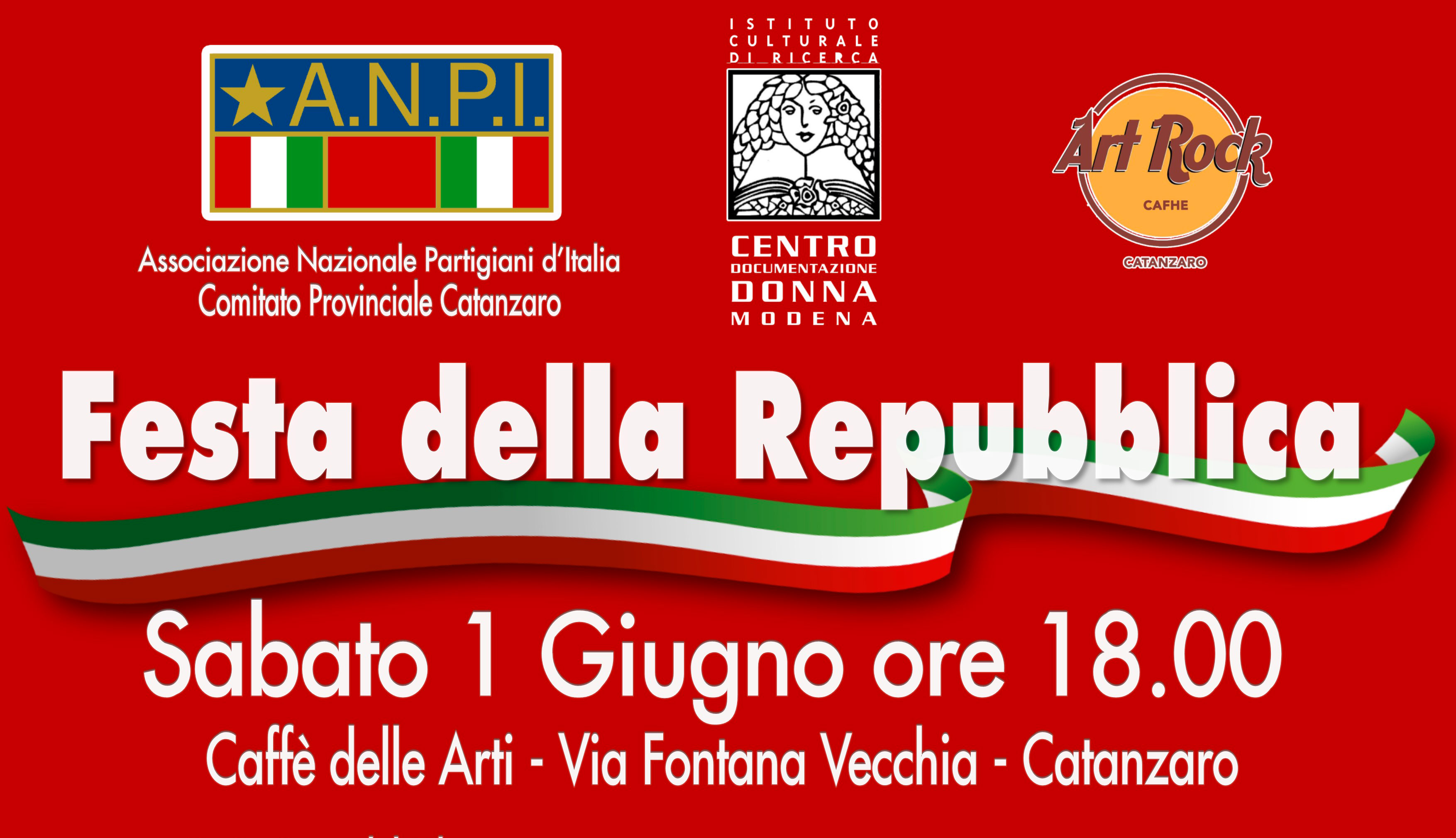 Festa della Repubblica, Anpi Catanzaro: l'1 giugno proiezione film su Gina Borellini