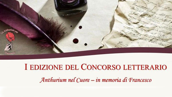 Lamezia, il concorso letterario “Anthurium nel cuore-in memoria di Francesco” il 28 marzo