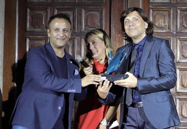 Allo stilista lametino Anton Giulio Grande il Premio Elmo di Rizziconi