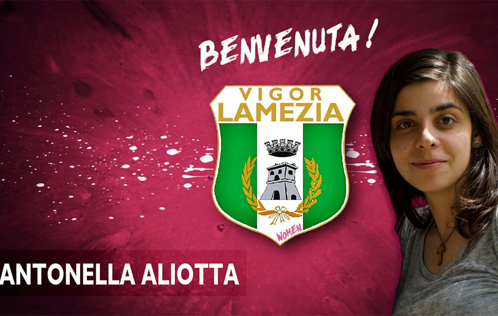 Antonella Aliotta nuovo arrivo della Vigor Lamezia Women
