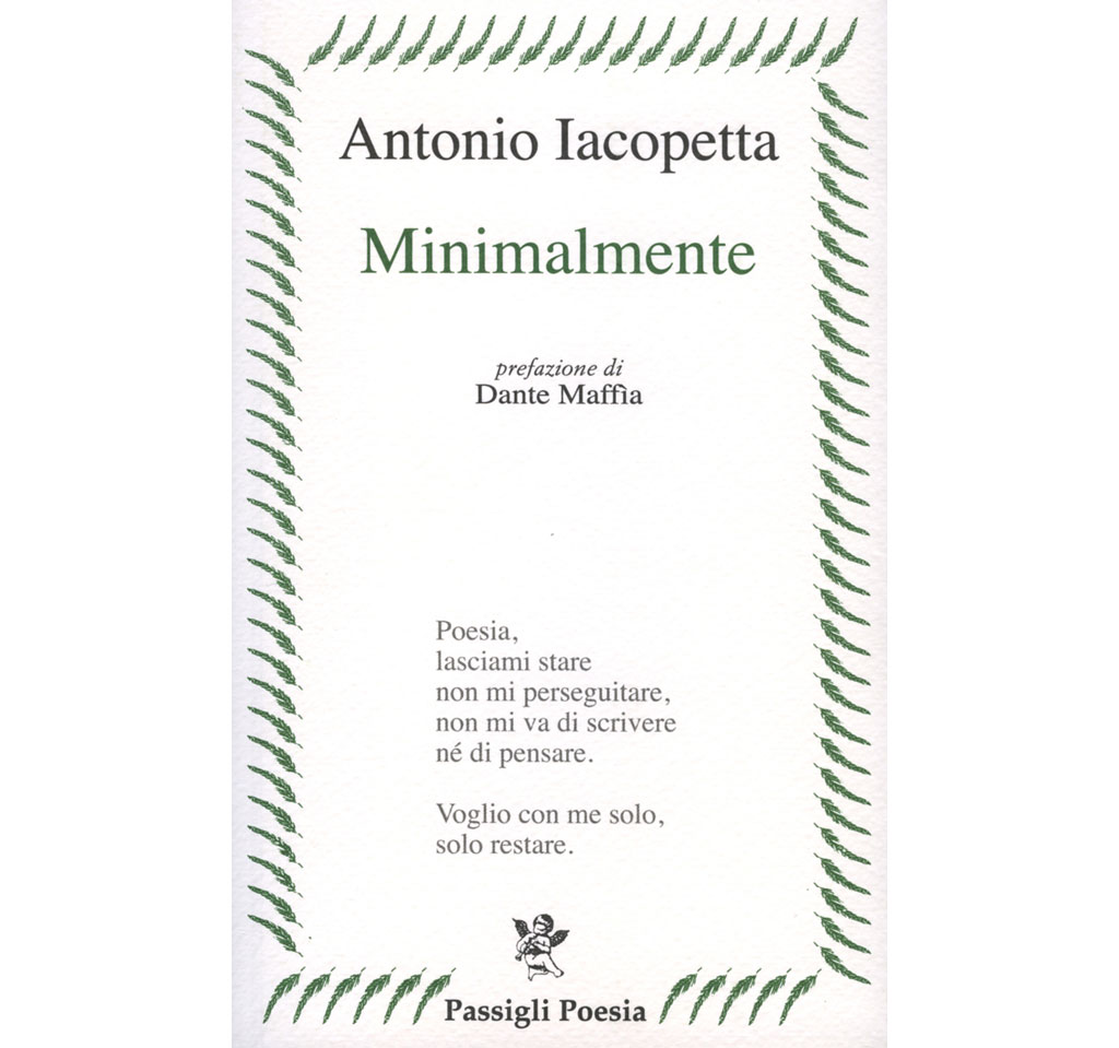 Lamezia: “Minimalmente”, le poesie di Iacopetta nella collana europea di Passigli