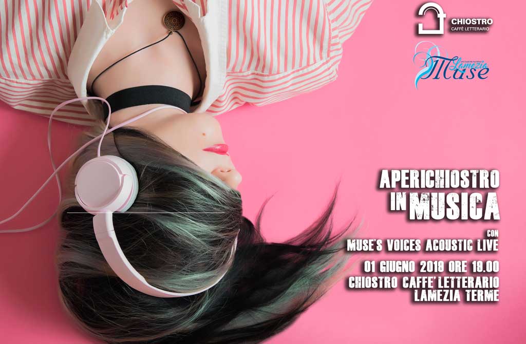 Lamezia, sabato sera concerto dei "Muse's voices Acustic Live" al Chiostro caffè letterario