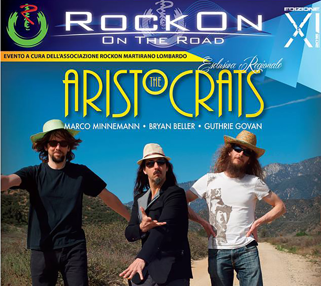 RockOn Martirano Lombardo: gli Aristocrats il 15 in concerto a Rende