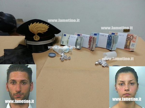 Calabria: Nascondevano cocaina, arrestati coniugi