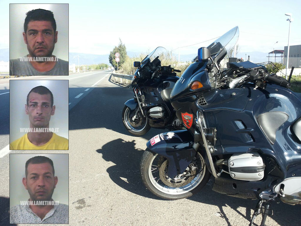 Lamezia: rubano in auto a Caposuvero, arrestati