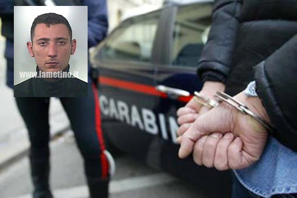 Lamezia: Arrestato 30enne per evasione dai domiciliari