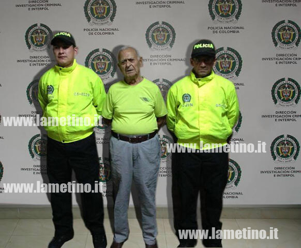 Calabria: Latitante ottantenne arrestato in Colombia 