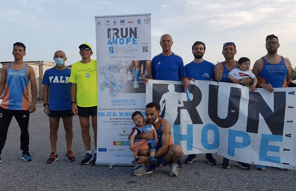 Run4Hope, tappa a Lamezia per gli atleti della Cosenza K42