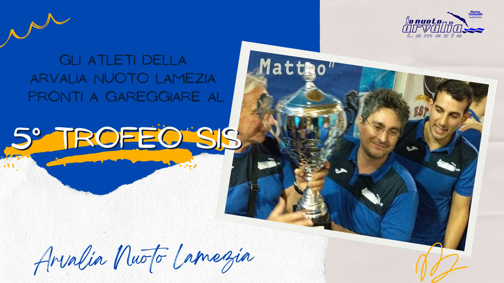 Atleti dell'Arvalia Nuoto Lamezia al 5° Trofeo Sis al Centro Federale di Ostia